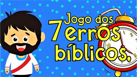 jogo dos 7 erros bíblico colorido